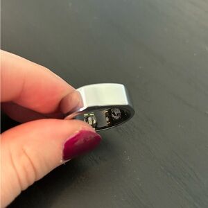 Oura Ring Gen3 Heritage Silver US10